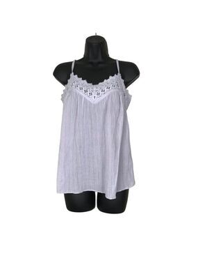Sundance Violet 100% Cotton Camisole Size S